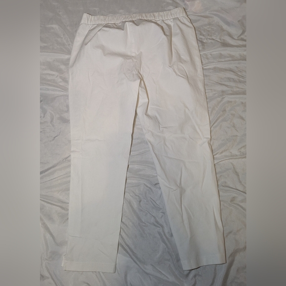 Eileen Fisher Women's White Pants No Size Tag - Picture 2 of 5
